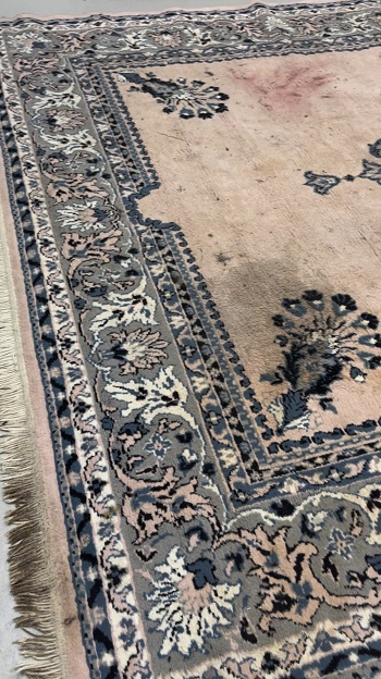 client Kashmir purchased Tabriz Persian rug