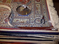 Rug Leathering - After